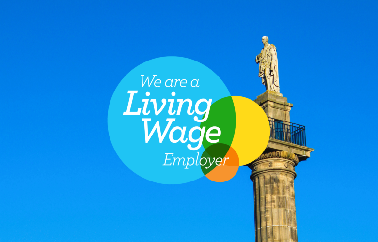 We're a living wage employer