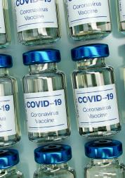 vials of covid vaccine